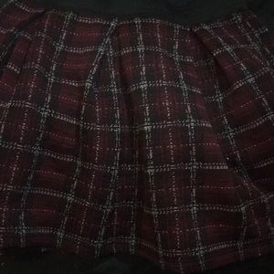 Plaid skirt